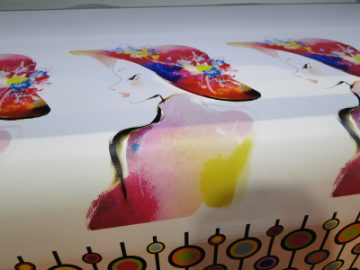 가죽 인쇄 견본